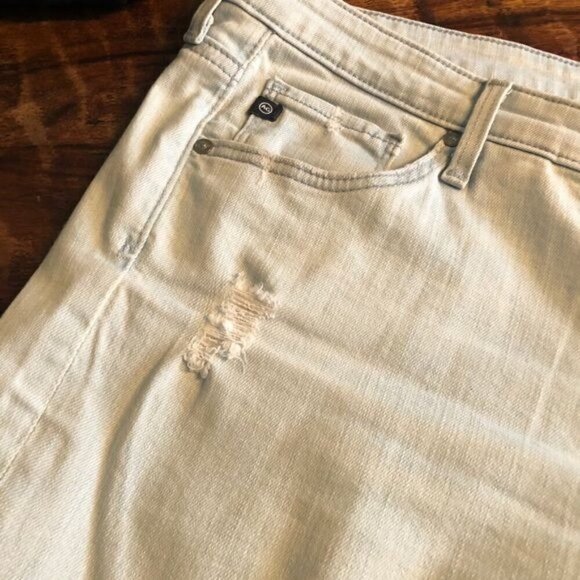 Adriano Goldschmied Pale Distressed Crop Jeans W. 31 - Picture 8 of 13